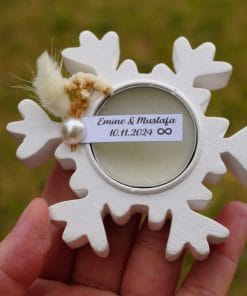 Alternative view of Kar Tanesi Temalı Döküm Hediyelik -1