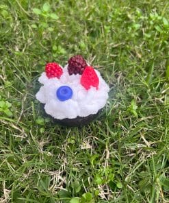 Pasta Şeklinde Dekoratif Mum - 1 Şık ve Eğlenceli Hediye