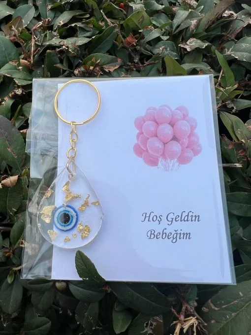 Damla Formunda Epoksi Anahtarlık -1