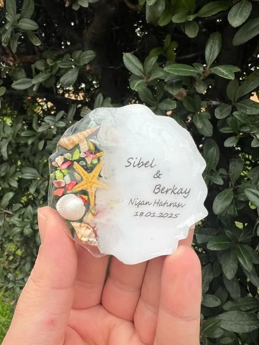 Deniz Temalı Epoksi Magnet – Özel Tasarım Dekoratif Magnet -2 - Görsel 5