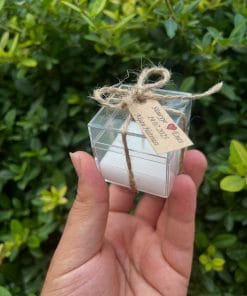 Mika Kutu, Jut İp ile Süslemeli Hediyelik Mum, Yeni Sezon Hediyelikler