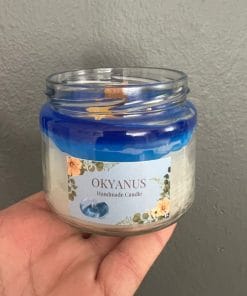 Terapi ve Çakra Mum Okyanus Deniz Temalı ve Rituel Mum Kokulu Mum