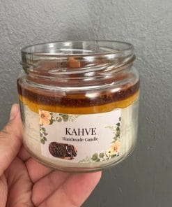 Terapi ve Çakra Mum Kahve Aromalı Rituel Mum Kokulu Mum