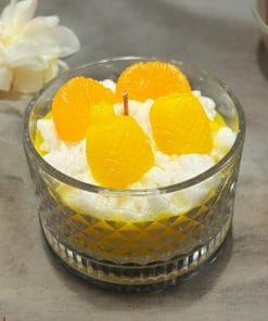 Alternative view of Meyve Kokulu Dekoratif Cam Kase Hediyelik Mum