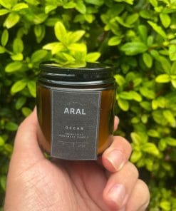 Alternative view of Ocean Kokulu Tasarım Mum Amber 100 ml Cam Kavanoz