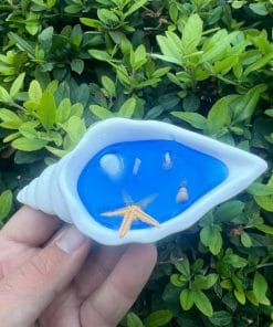 Alternative view of 5 Adet Okyanus Kokulu ve Deniz Temalı Taş Mum Söz Nişan Düğün Hediyelik