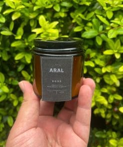 Alternative view of Rose Kokulu Tasarım Mum Amber 100 ml Cam Kavanoz