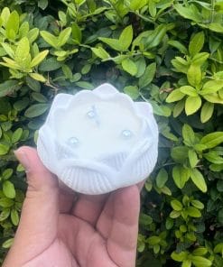 Alternative view of 5 Adet Vanilya ve İncili Taş Mum Söz Nişan Düğün Hediyelik